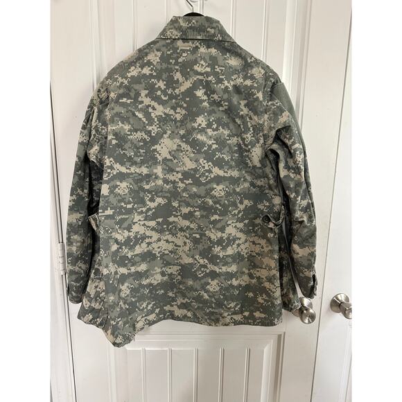 US Digital Camo Work Utility Uniform Coat Women 14 Maternity Hunting Adjustable - Picture 4 of 8